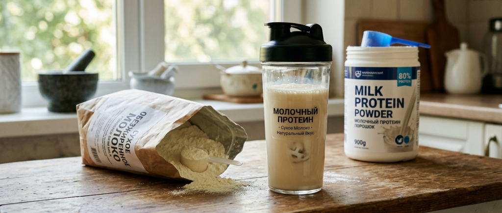 Протеин из сухого молока