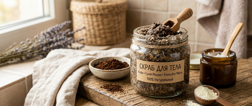 Кофейный скраб для тела