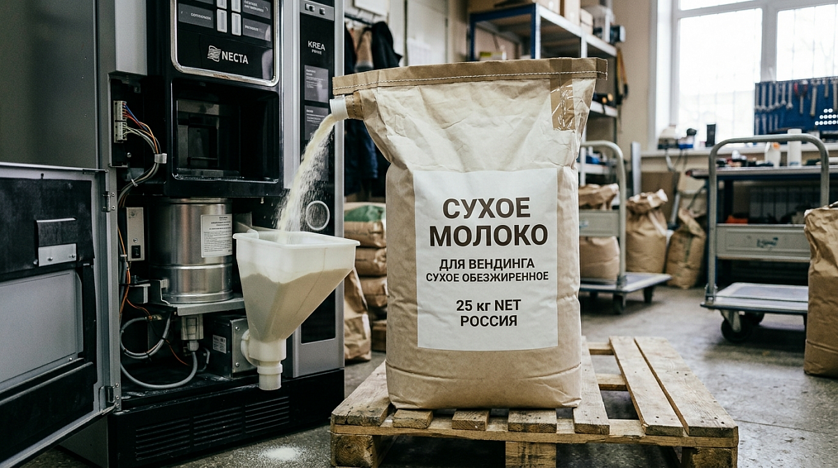 Чем вендинговое сухое молоко отличается от обычного
